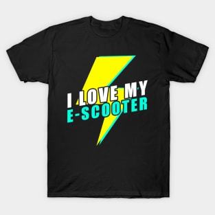 e-scooter scooter escooter T-Shirt